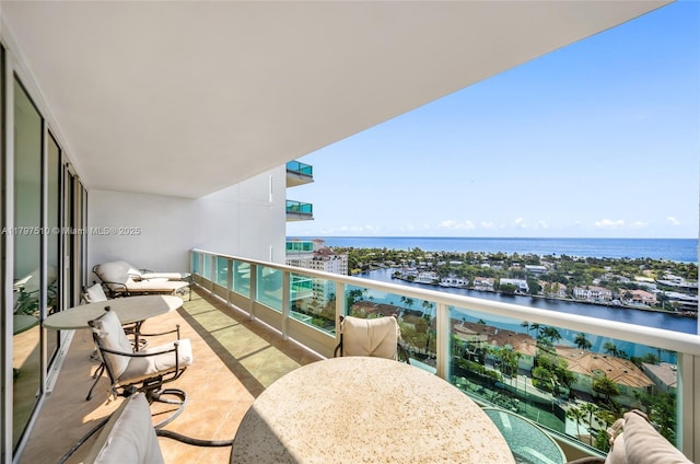 19955 NE 38th Ct Unit 2204, Aventura, FL 33180 - balcony featuring a water view