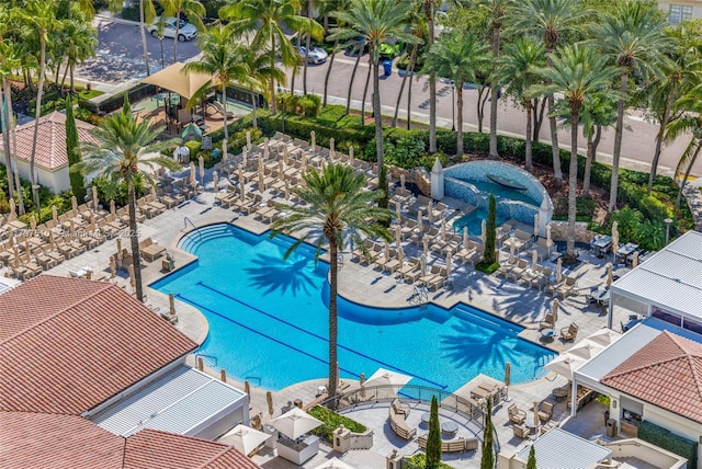 19955 NE 38th Ct Unit 2204, Aventura, FL 33180 - community pool featuring a patio area