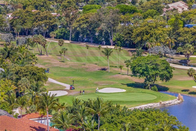 19955 NE 38th Ct Unit 2204, Aventura, FL 33180 - bird's eye view of a nearby body of water, a local golf course, and a tree filled landscape