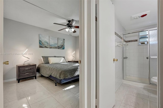 3170 Holiday Springs Blvd Unit 6-209, Margate, FL 33063 - bedroom featuring light marble finish floors