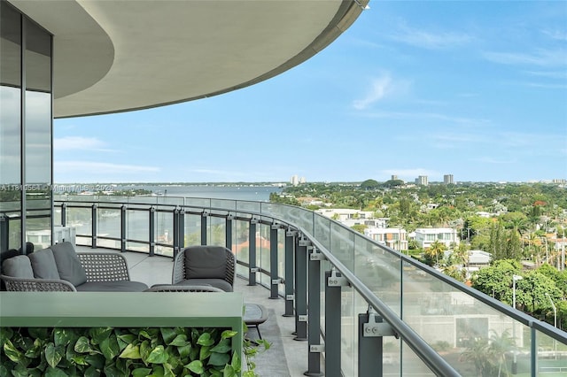 8701 Collins Ave Unit 905, Miami Beach, FL 33154 - balcony with a water view