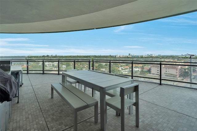 8701 Collins Ave Unit 905, Miami Beach, FL 33154 - balcony with a view of city