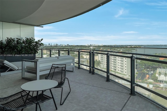 8701 Collins Ave Unit 905, Miami Beach, FL 33154 - balcony featuring a view of city