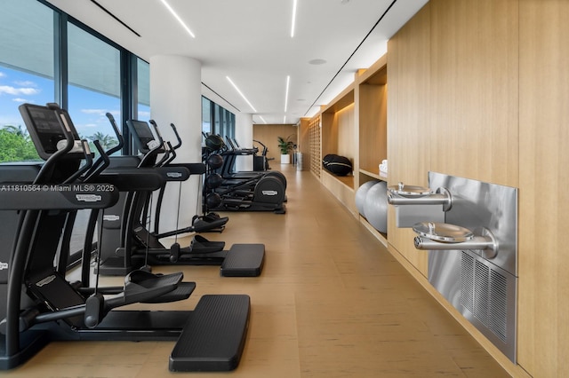 8701 Collins Ave Unit 905, Miami Beach, FL 33154 - view of gym
