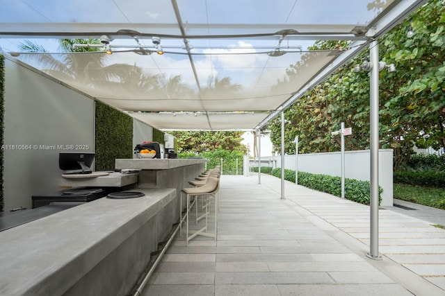 8701 Collins Ave Unit 905, Miami Beach, FL 33154 - view of patio