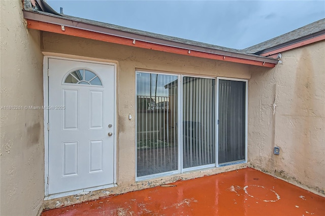 20316 NW 32nd Path, Miami Gardens, FL 33056 - property entrance with stucco siding