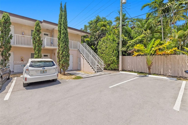 1300 Salzedo St Unit 1, Coral Gables, FL 33134 - uncovered parking lot with stairs