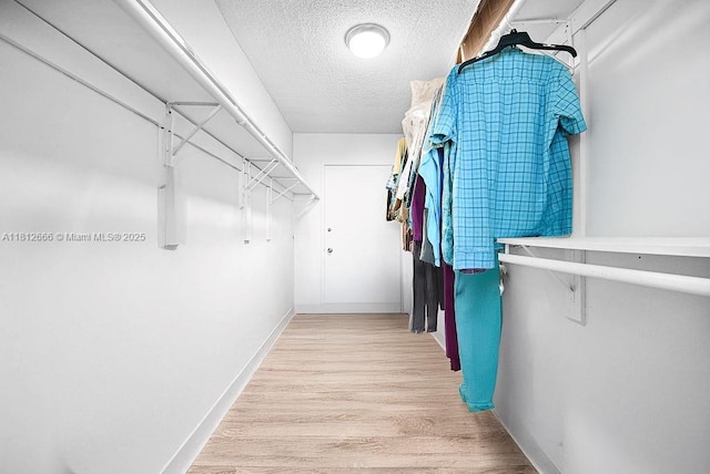 18041 Biscayne Blvd Unit 1201, Aventura, FL 33160 - walk in closet with light wood-style floors