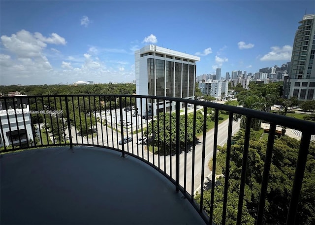 2701 SW 3rd Ave Unit 503, Miami, FL 33129 - balcony featuring a view of skyline