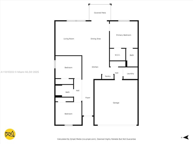3021 June Cir Fl, LaBelle, FL 33935 - floor plan / room layout