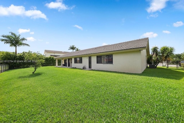 20141 NW 8th St, Pembroke Pines, FL 33029 - back of property with stucco siding and central AC unit