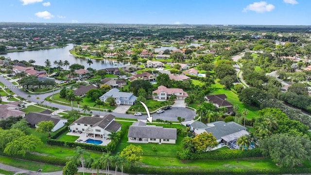 20141 NW 8th St, Pembroke Pines, FL 33029 - aerial overview of property's location featuring nearby suburban area and a nearby body of water
