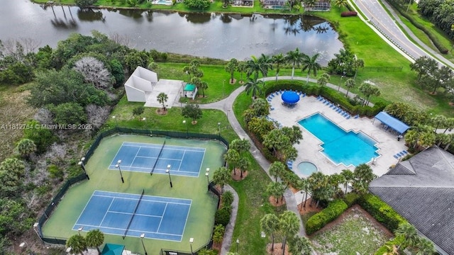 20141 NW 8th St, Pembroke Pines, FL 33029 - bird's eye view of a large body of water and a pool