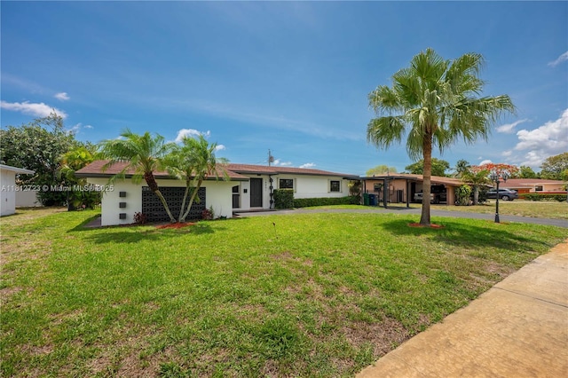 18801 NW 29th Ct, Miami Gardens, FL 33056 - view of front of home featuring a front yard
