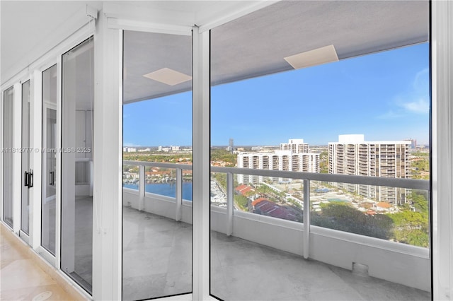 21055 Yacht Club Dr Unit 2104, Aventura, FL 33180 - balcony featuring a city view and a water view