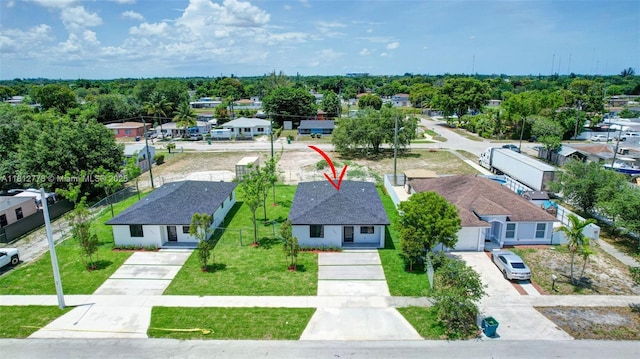 2411 NW 153rd St, Miami Gardens, FL 33054 - aerial perspective of suburban area