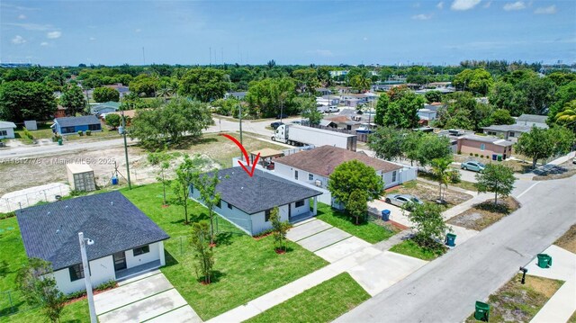 2411 NW 153rd St, Miami Gardens, FL 33054 - aerial perspective of suburban area