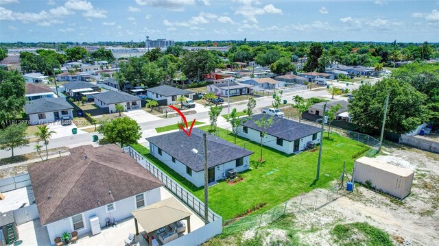2411 NW 153rd St, Miami Gardens, FL 33054 - aerial view of residential area