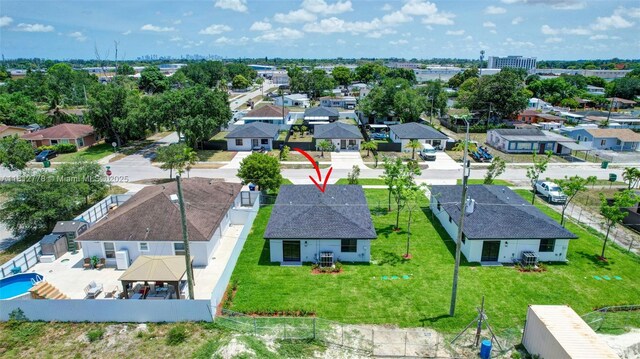 2411 NW 153rd St, Miami Gardens, FL 33054 - aerial perspective of suburban area