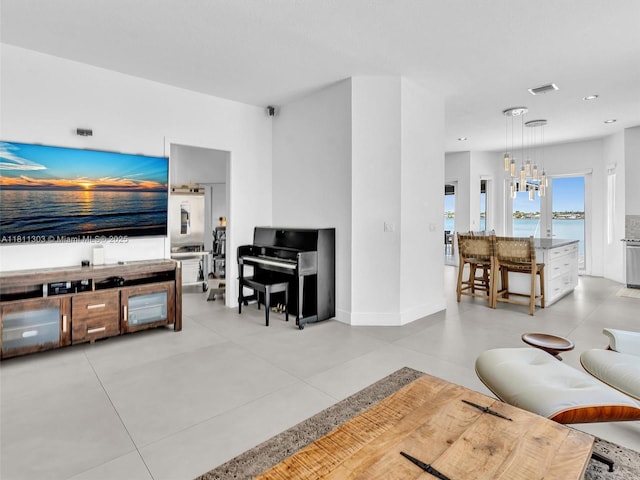 13381 SW 151st Ter, Miami, FL 33186 - living room featuring baseboards