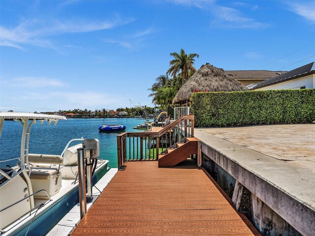 13381 SW 151st Ter, Miami, FL 33186 - dock with a water view