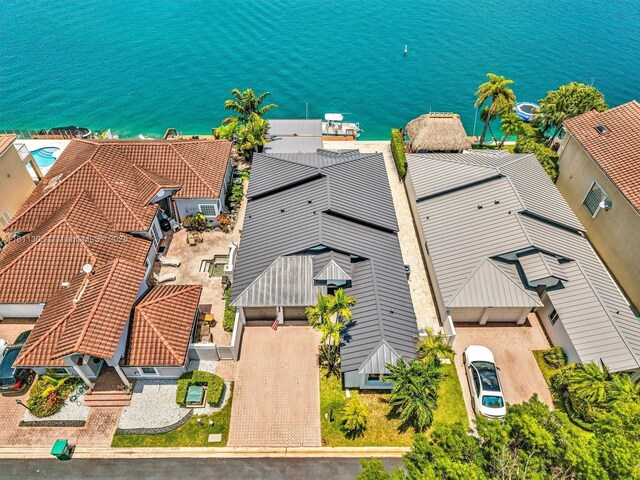 13381 SW 151st Ter, Miami, FL 33186 - bird's eye view of a nearby body of water