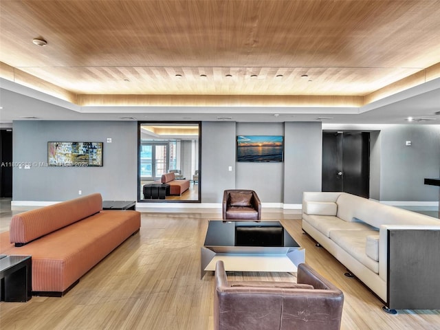 55 SE 6th St Unit Ph4107, Miami, FL 33131 - common area with wood ceiling