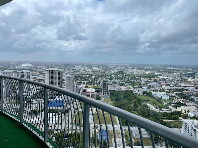 1750 N Bayshore Dr Unit 5615, Miami, FL 33132 - balcony with a city view