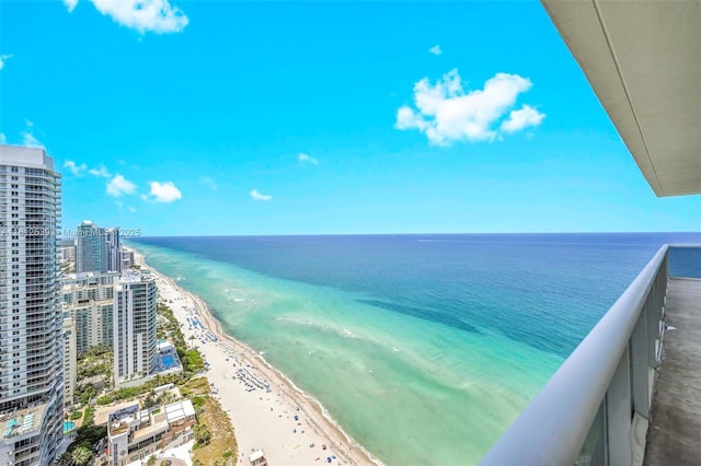 1830 S Ocean Dr Unit 3801, Hallandale Beach, FL 33009 - water view featuring local beach