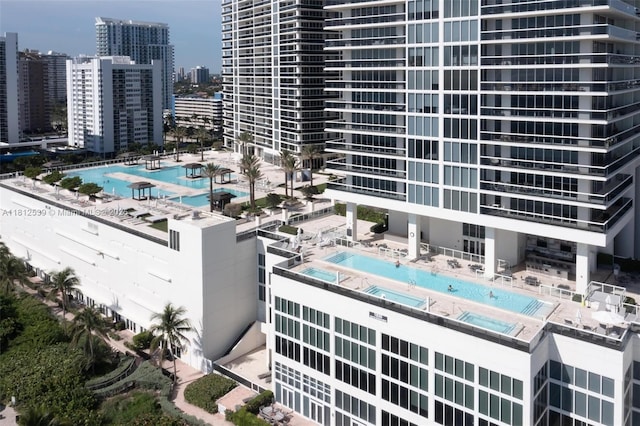1830 S Ocean Dr Unit 3801, Hallandale Beach, FL 33009 - view of urban area with a pool area