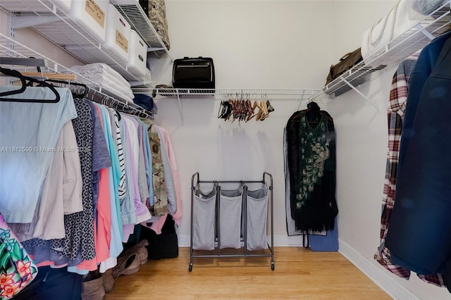 2046 SE 18th St, Homestead, FL 33035 - walk in closet featuring wood finished floors