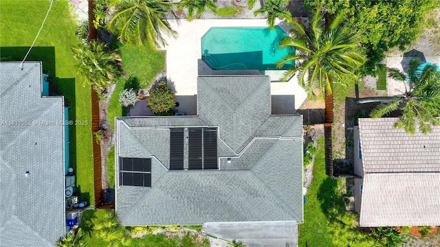 4051 NE 17th Ter, Pompano Beach, FL 33064 - aerial view of property and surrounding area with a pool area