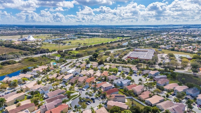 17368 SW 22nd Ct, Miramar, FL 33029 - aerial perspective of suburban area
