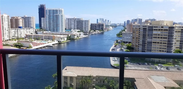 2602 E Hallandale Beach Blvd Unit R2010, Hallandale Beach, FL 33009 - water view with city skyline