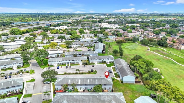 1849 SW 81st Way Unit 1-24, Davie, FL 33324 - aerial view of property's location featuring nearby suburban area and a golf club