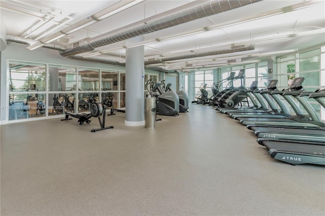 253 NE 2nd St Unit 3108, Miami, FL 33132 - view of gym