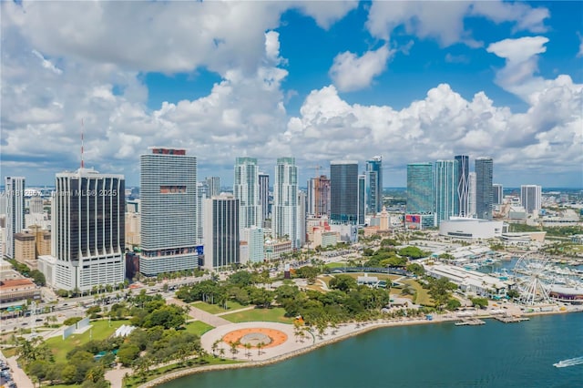 253 NE 2nd St Unit 3108, Miami, FL 33132 - skyline view with a large body of water