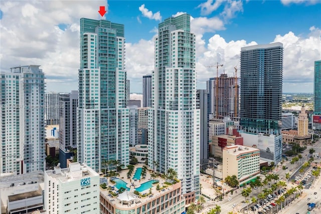 253 NE 2nd St Unit 3108, Miami, FL 33132 - view of city skyline
