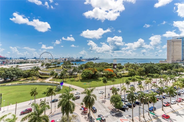 253 NE 2nd St Unit 3108, Miami, FL 33132 - view of urban area with a nearby body of water