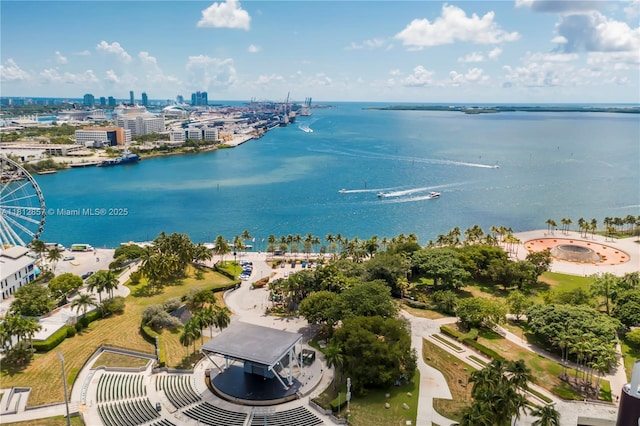 253 NE 2nd St Unit 3108, Miami, FL 33132 - view of urban area featuring a large body of water