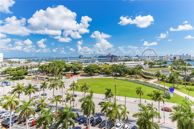 253 NE 2nd St Unit 3108, Miami, FL 33132 - view of urban area with a notable bridge and a large body of water