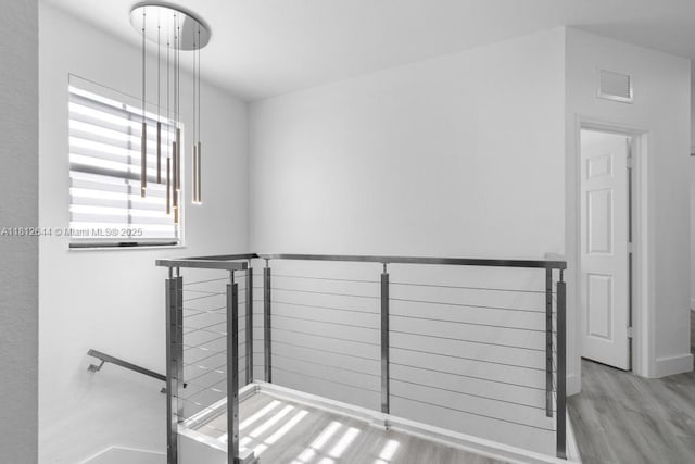 10023 NW 89th Ter, Doral, FL 33178 - stairs with wood finished floors and baseboards