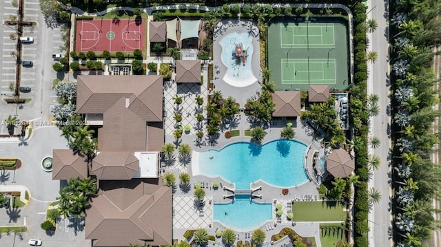 10023 NW 89th Ter, Doral, FL 33178 - drone / aerial view of a pool
