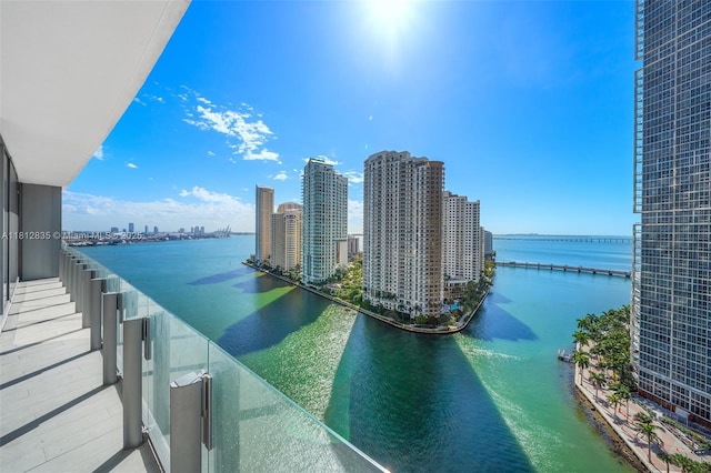300 Biscayne Boulevard Way Unit 1904C, Miami, FL 33131 - water view featuring city skyline