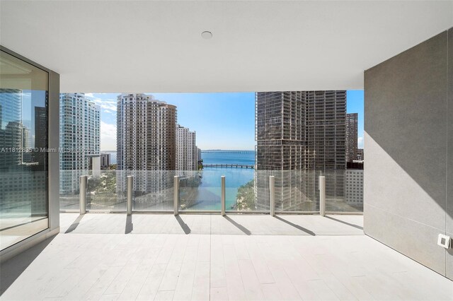 300 Biscayne Boulevard Way Unit 1904C, Miami, FL 33131 - balcony featuring a water view