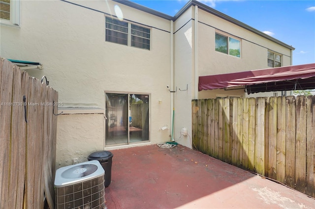 8022 SW 151st Ct Unit 603, Miami, FL 33193 - view of patio / terrace featuring central air condition unit