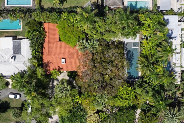 621 NE 55th St, Miami, FL 33137 - aerial view of a pool