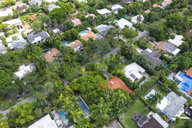 621 NE 55th St, Miami, FL 33137 - aerial overview of property's location featuring nearby suburban area