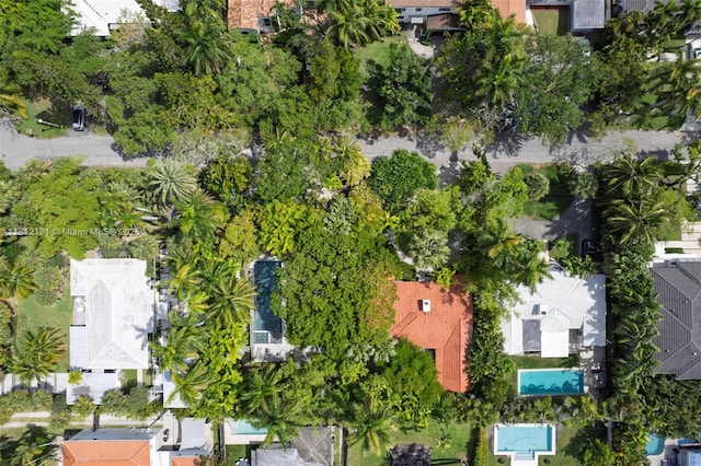 621 NE 55th St, Miami, FL 33137 - aerial view of property and surrounding area with nearby suburban area