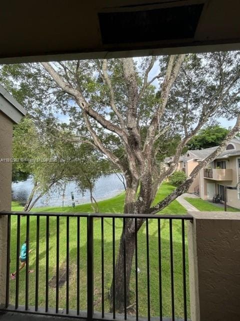 1791 NW 96th Ter Unit 4O, Pembroke Pines, FL 33024 - balcony with a water view